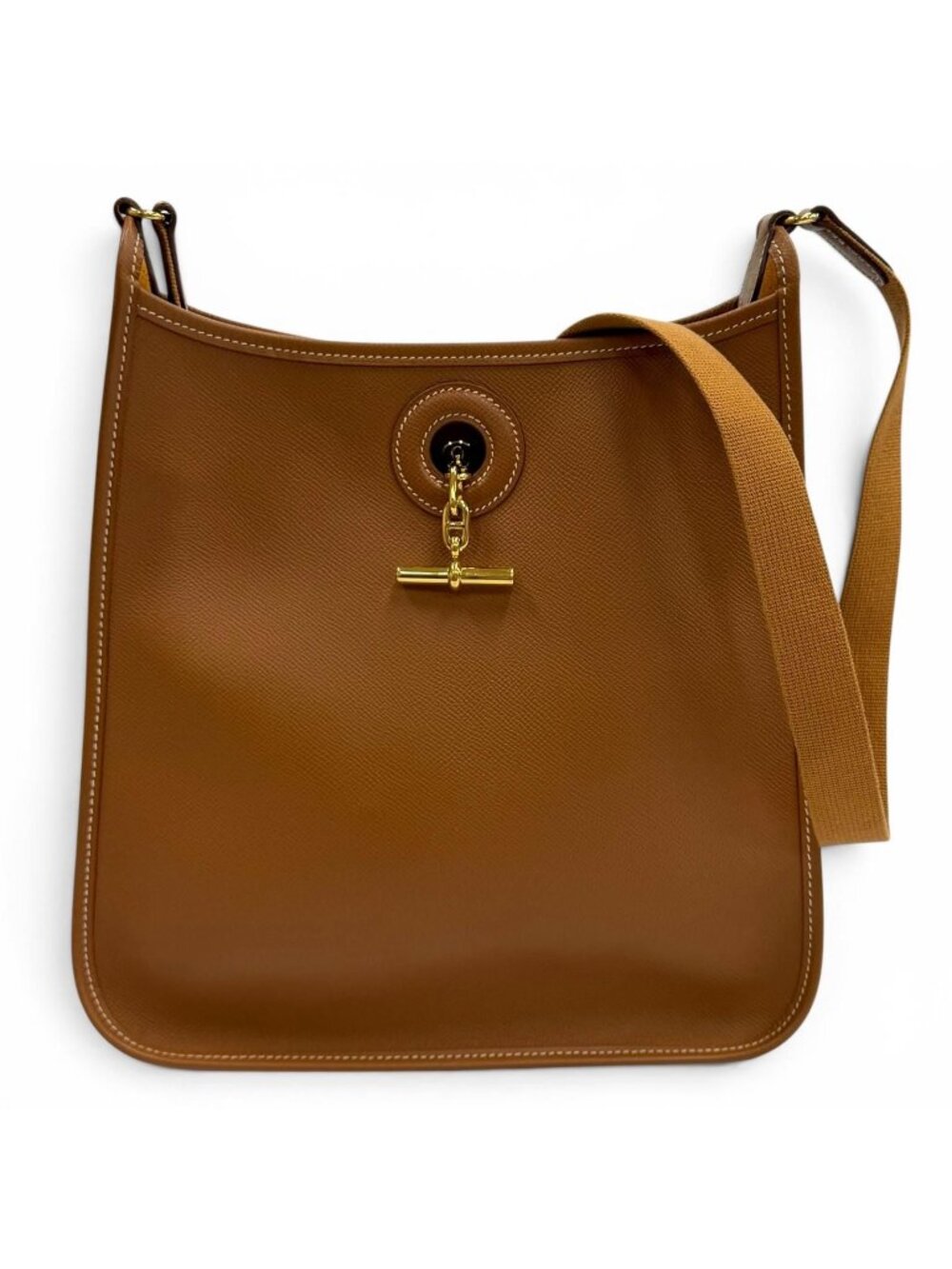 Hermes Vespa PM Gold Courchevel Shoulder Bag